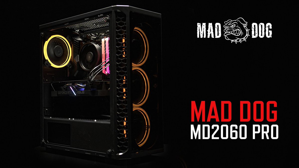 PlMaddog's tweet photo. Prezentacja nowego PC Mad Dog MD2060PRO już na naszym kanale YT😁!
https://t.co/YfKl4k17LK https://t.co/6VgQCvEQSs