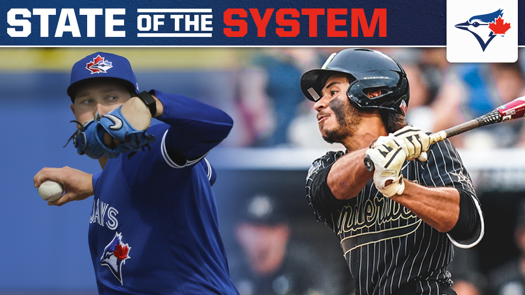 MiLB's tweet image. The #BlueJays soared this year, promoting Nate Pearson to the Majors and selecting Austin Martin the Draft.

➡️ atmilb.com/39qSwRV