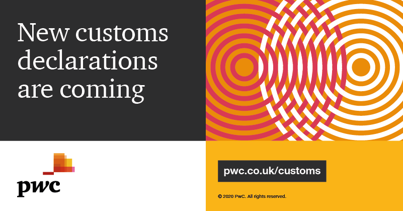 northernsimmo's tweet photo. 1 January 2021 is almost here. Are you ready for new customs requirements for businesses moving goods between the EU and UK? PwC can help. Register your interest in @PwC_UK's new customs declarations service and one of the team will be in touch: https://t.co/rjQ90iT51b #Brexit https://t.co/wg6Nxf6K0N