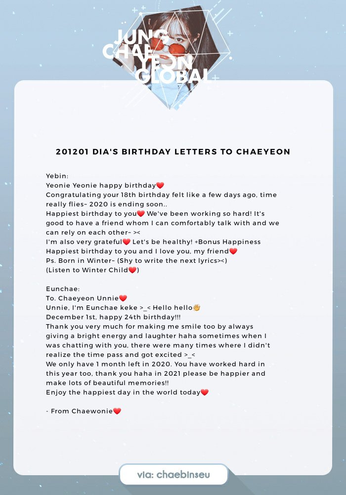 Jung Chaeyeon Global tweet media