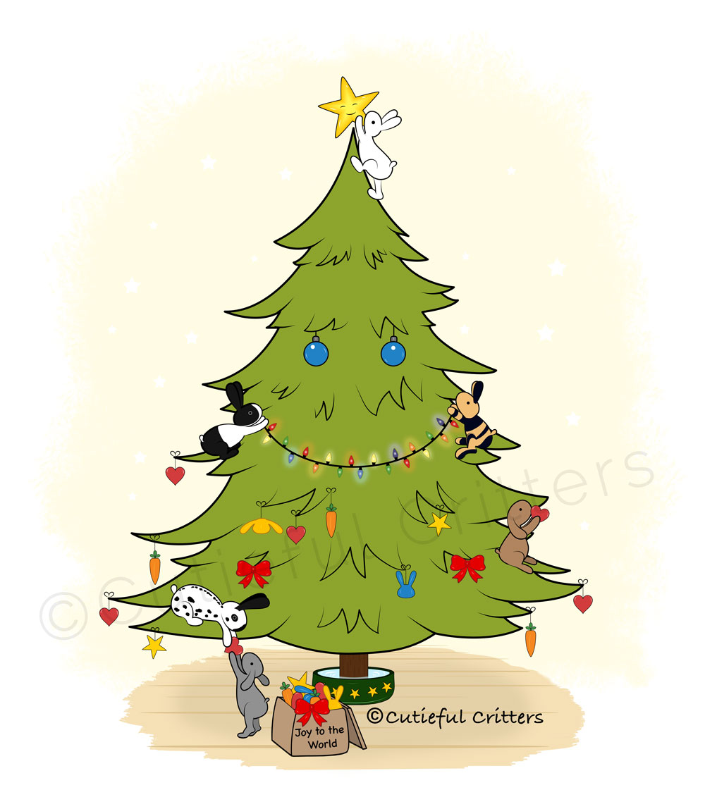 I just finished one of my cutest and happiest Christmas card design.🥰 🎄It's available in my bunny shop. 💝  And it's still on sale today! 😃

White bunnies: rdbl.co/3lmpdCo
Different breed bunnies: rdbl.co/33wXkBs
Don't forget to type ‘DEALS2020’ at checkout!