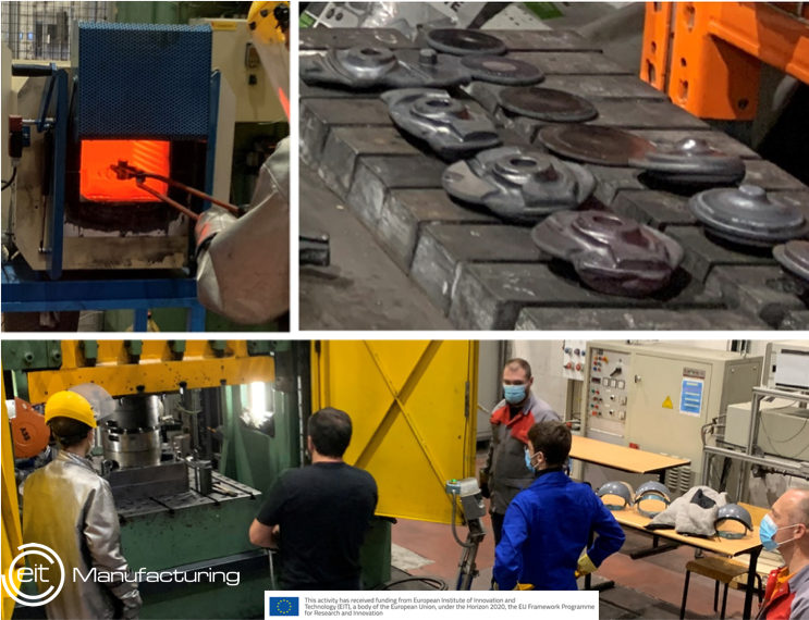 mnest_eu's tweet photo. Learning Factory on Metal Forming technologies at @ArtsetMetiers_  Metz, France, operating the Vulcain industrial-scale platform in the framework of the @mnest_eu  project funded by the @EITManufactur . https://t.co/hqO9V7M8c1