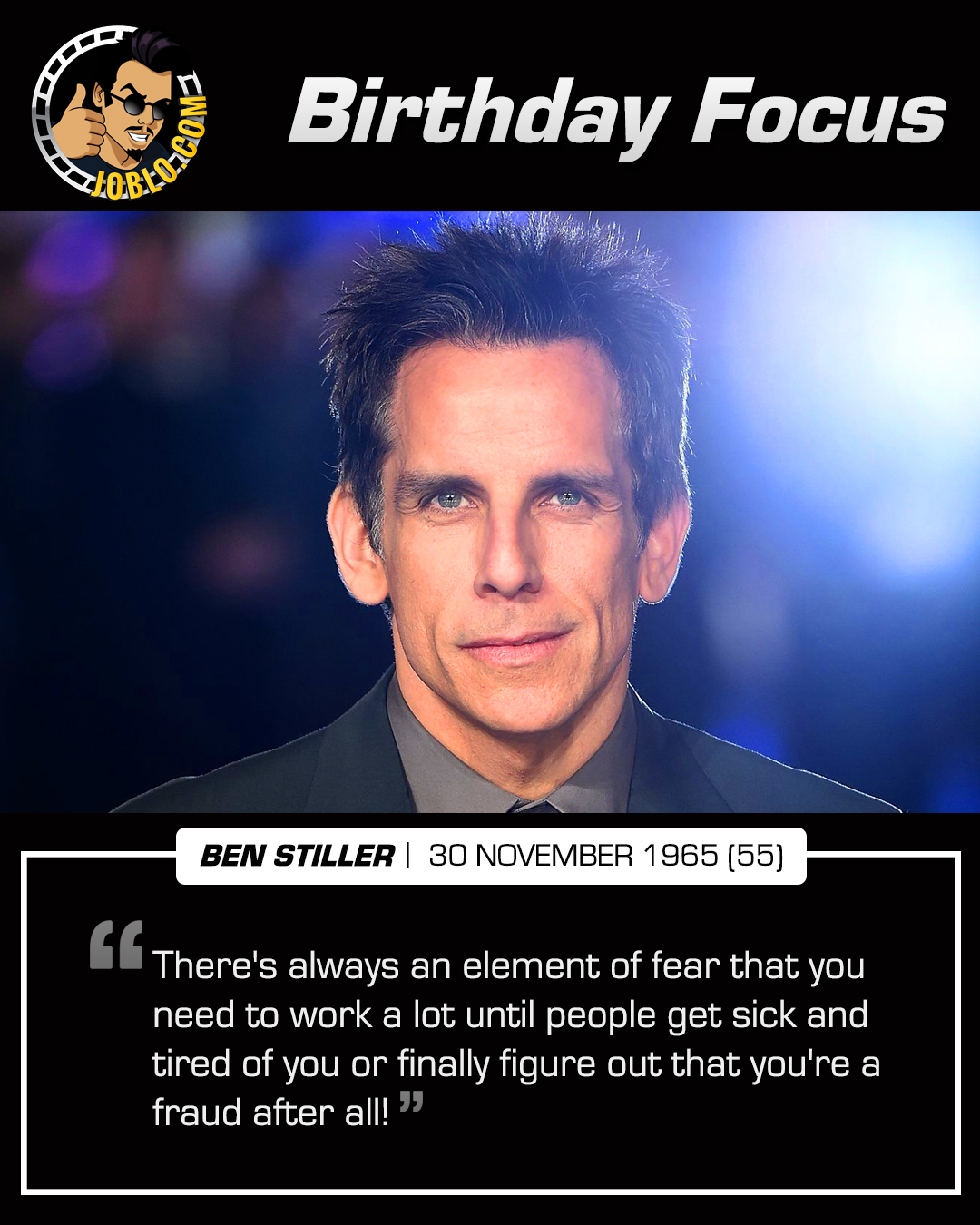 Wishing Ben Stiller a very happy 55th birthday! 