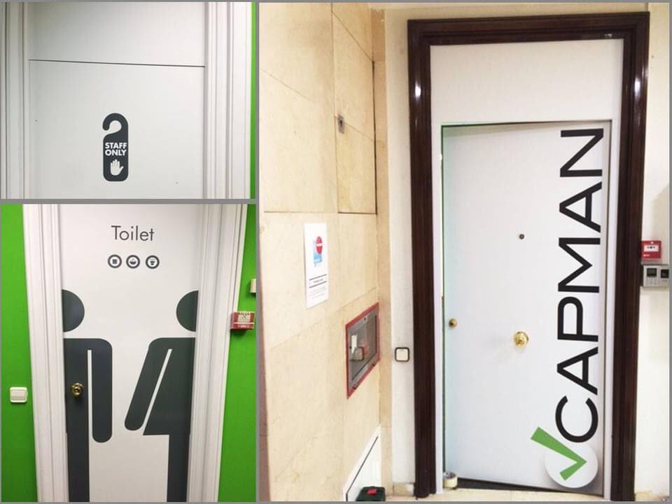 Os mostramos otro de los proyectos de decoración en locales que hemos realizado, actualizando la recepción de la Academia de Idiomas <a href="/Capmantesting/">Capman T.S.</a> en colaboración con nuestros amigos de <a href="/Trigraphis/">Trigraphis</a>, que realizaron la producción gráfica. #kibuestudio #diseñodeinteriores #reformas