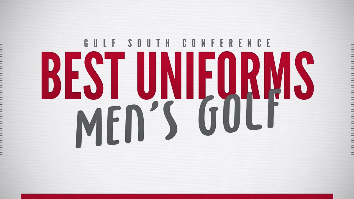 GulfSouth's tweet photo. 𝘽𝙀𝙎𝙏 𝙐𝙉𝙄𝙁𝙊𝙍𝙈𝙎 𝙄𝙉 𝙏𝙃𝙀 𝙂𝙎𝘾 - 𝙈𝙀𝙉'𝙎 𝙂𝙊𝙇𝙁

Click the link below to see pictures and vote for your favorite men's golf uniforms in the GSC!

Voting will be open until 11 ET/10 CT on Wednesday.

📊 https://t.co/nAxWjGZUsm https://t.co/W85MpT3Arb