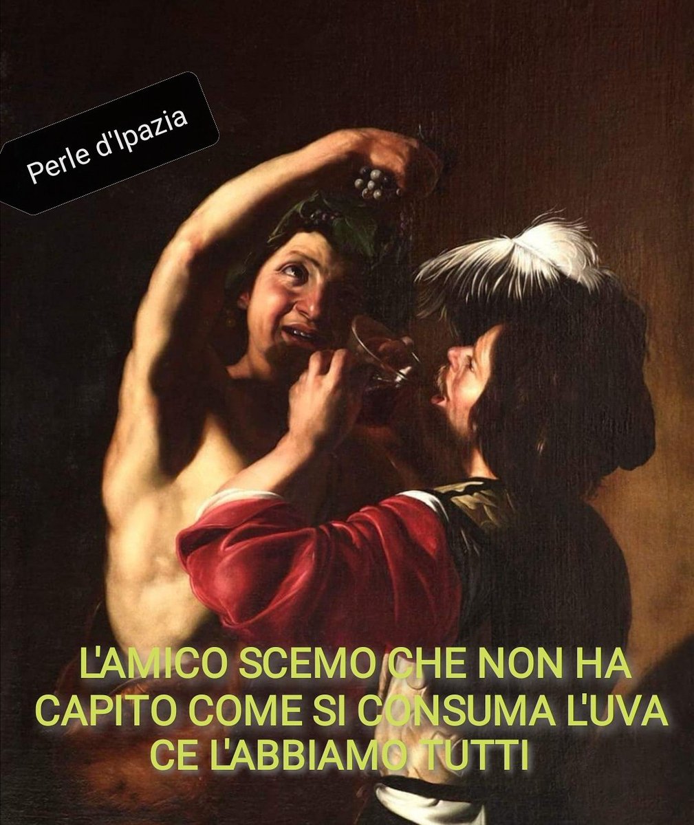 IpaziaStraw's tweet photo. #bartolomeomanfredi
#baccoeunbevitore 1621-22 ca.
#palazzobarberini 
#caravaggismo #bacco #dionisio #uva #vino https://t.co/e4p7EYk2rg