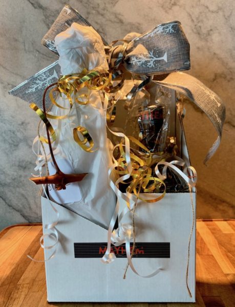 Winter Whites Collection gift set, beautifully gift wrapped for shipping or pickup @MayhemWines