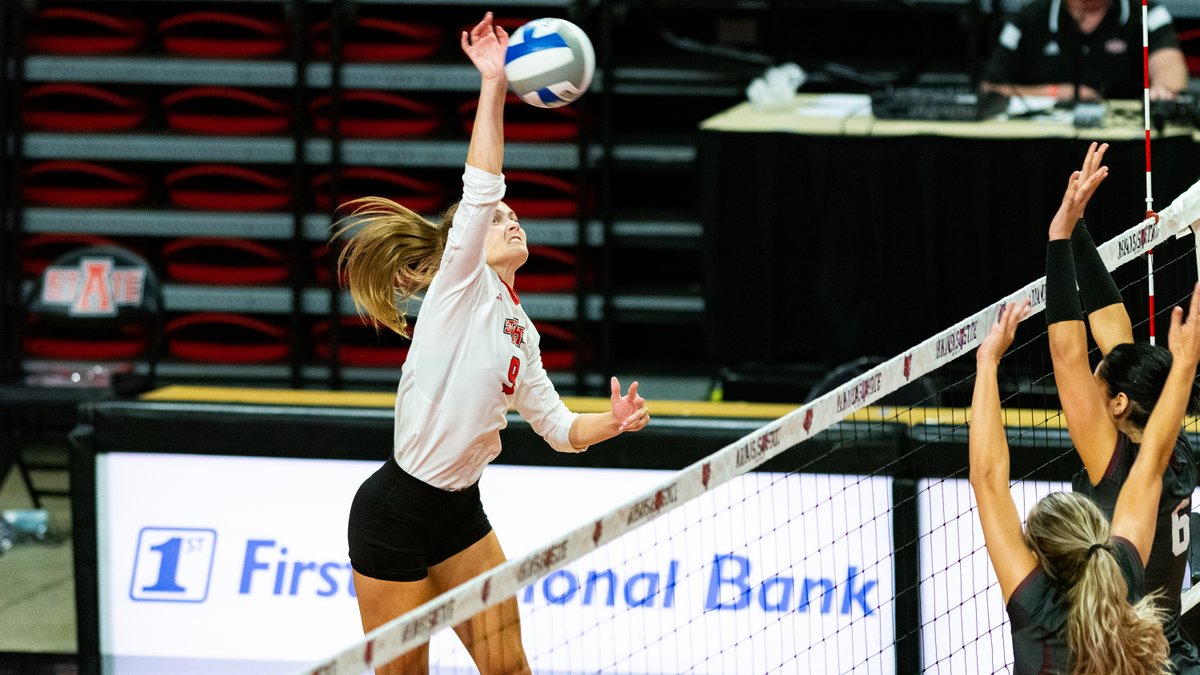 Arkansas State Volleyball ๐ (@astatevb) on Twitter photo ๐๐๐๐๐๐๐๐ ๐๐๐๐๐๐๐
<a href="/madison_b9/">Madison</a>'s 4.16 kills per set this season ranks THIRD in school history in the 25-point rally-scoring era (since 2008) and is the best since Carlisa May's school-record 4.75 K/S mark set in 2018!
#WolvesUp๐บ ๐๐๐๐๐๐๐๐ ๐๐๐๐๐๐๐
<a href="/madison_b9/">Madison</a>'s 4.16 kills per set this season ranks THIRD in school history in the 25-point rally-scoring era (since 2008) and is the best since Carlisa May's school-record 4.75 K/S mark set in 2018!
#WolvesUp๐บ