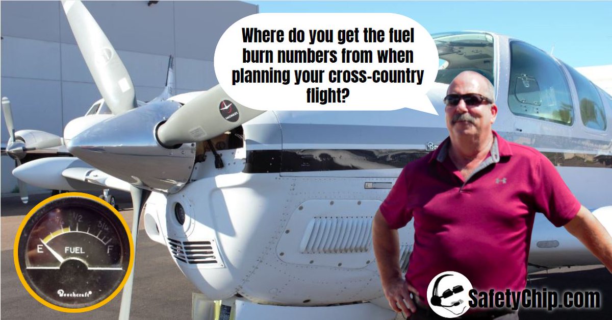 SafetyChip's tweet image. QUESTION OF THE WEEK!
"Where do you get the fuel burn numbers from when planning your cross-country flight?" -Chip
Comment Below!

#safety #fuel #aviation #safetychip #pilot #dpe #designatedpilotexaminer #Phoenix #AZ #discussion