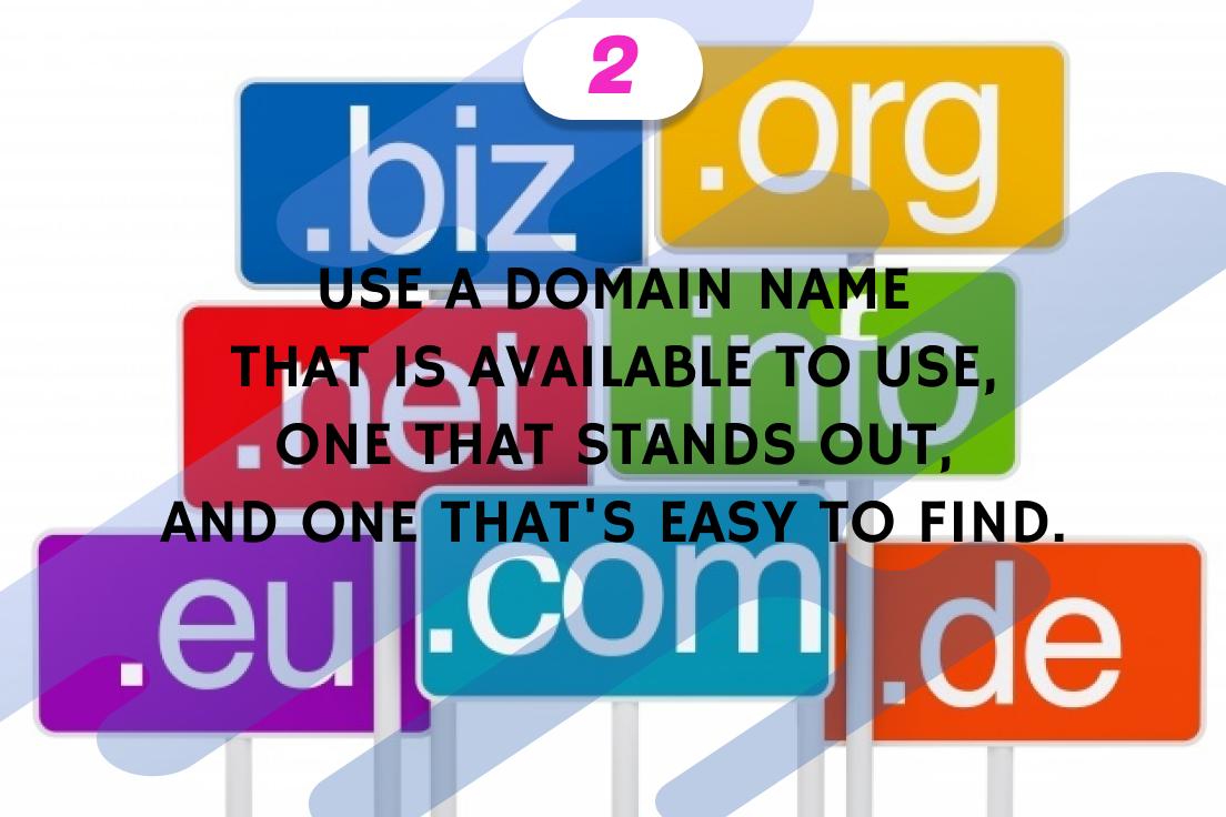 _teamchallenge's tweet image. Tip 2 😍.
An outstanding domain name 😊.

-

-

-

#Tip #mondaythoughts #threetips #Website #buildyourwebsite #MondayMotivation #OnlineBusiness #DigitalMarketingServices #Marketer #MarketingAutomation