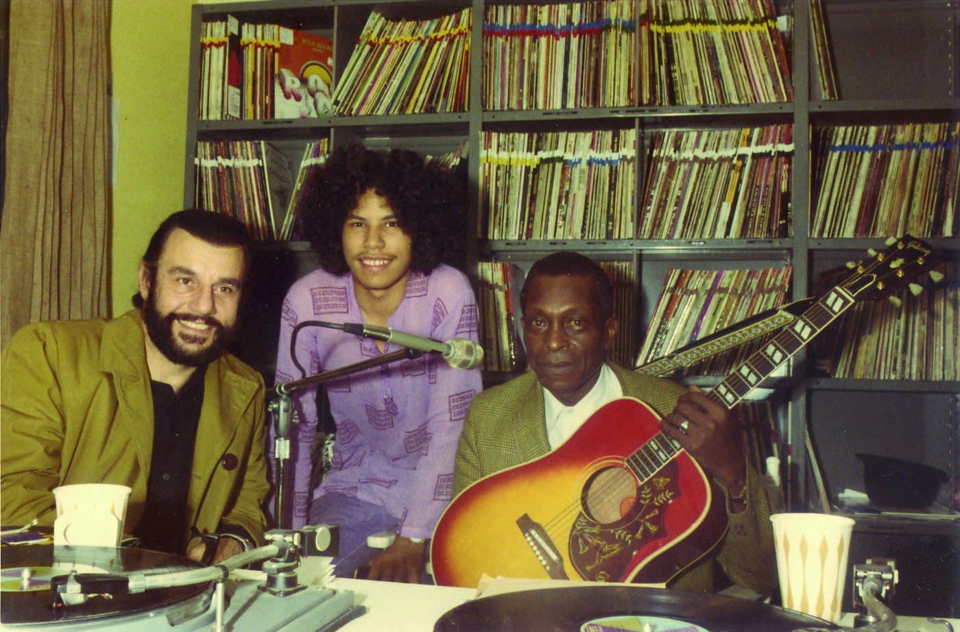 Happy Birthday Shuggie Otis (pictured here with dad Johnny Otis and Guitar Slim Green) 
