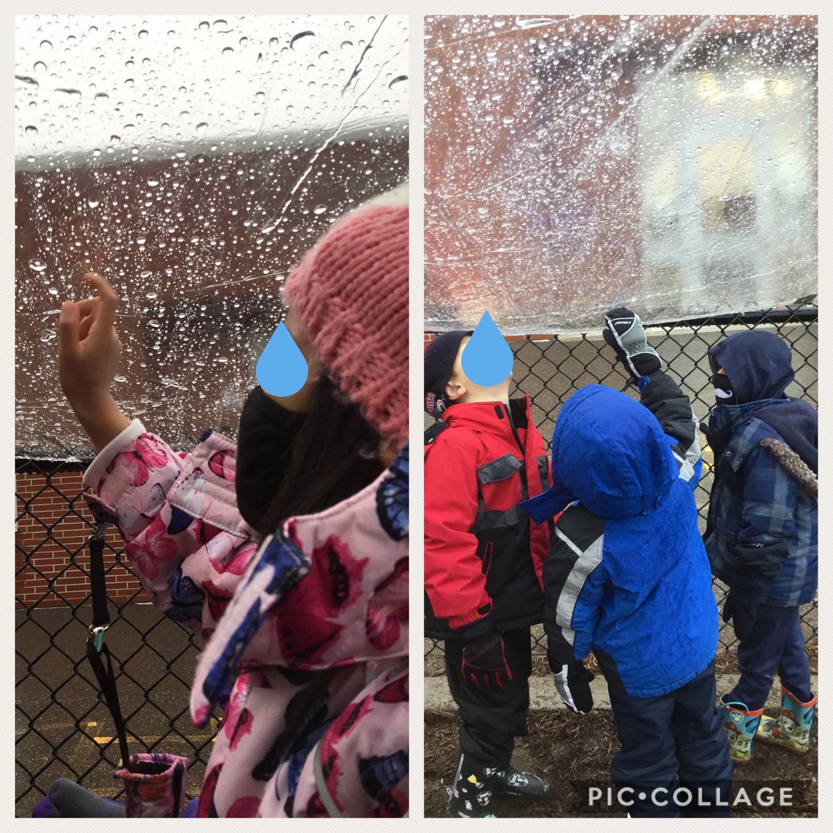 dianak__'s tweet photo. Ss exploring the rain by “catching the rain” and watching the “raindrops make puddles”! @Ics_Stef @OscarPetersonP2 #soundscape #outdoorlearning #EarlyYears #kindergarten https://t.co/35w2kv3cJT