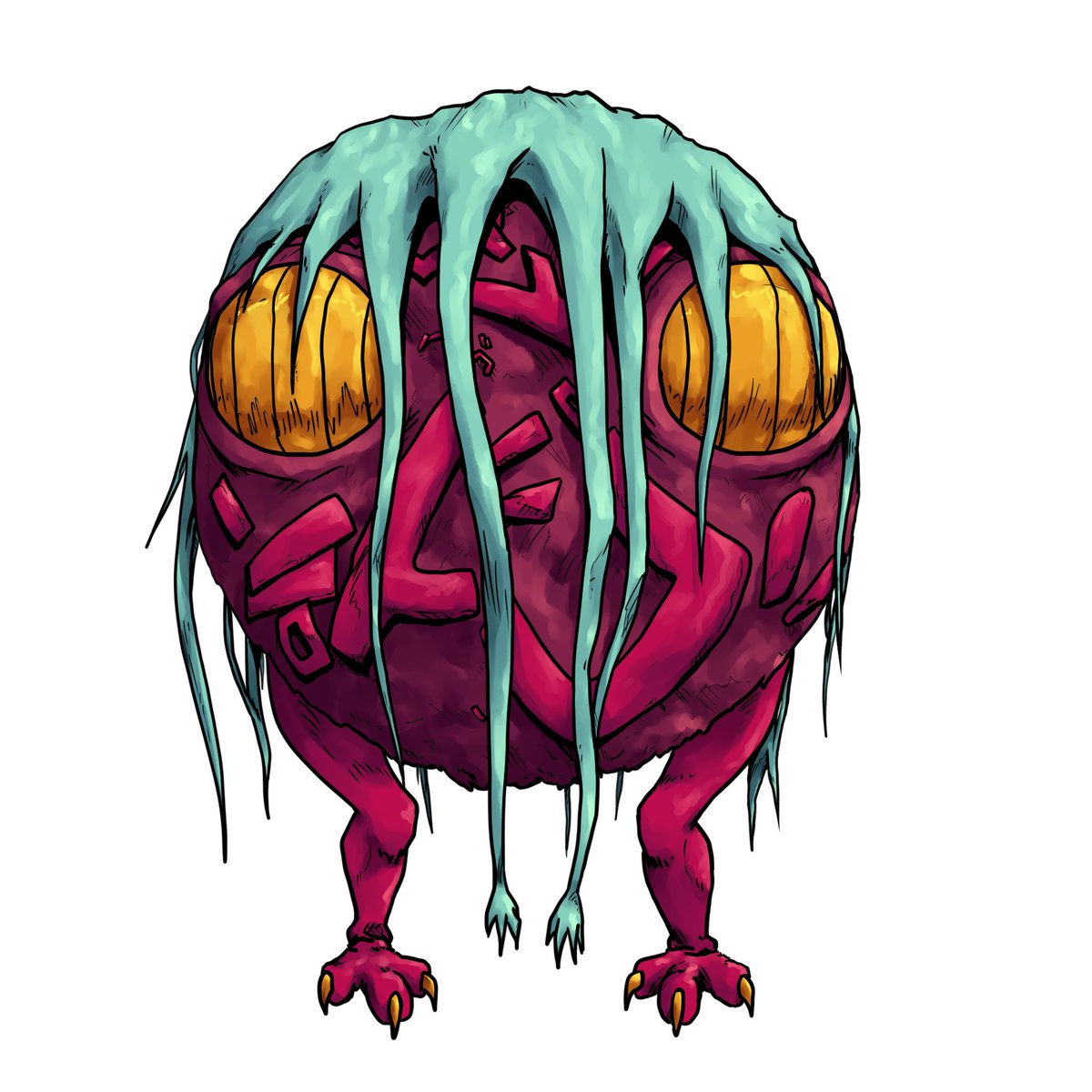 th0rrrrr's tweet photo. Here's my In a Silent Way-swamp-sound-dinosaur-being for the #SBRaGoGo collab! https://t.co/y50nha8br5