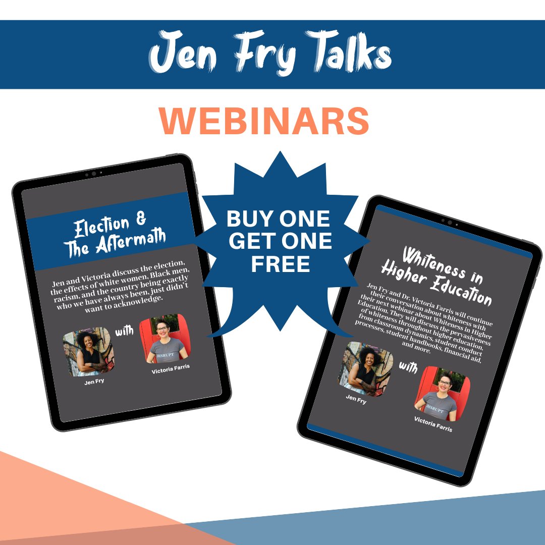 jenfrytalks's tweet photo. Today is the LAST DAY to get these deals! Don't miss out on some major savings and an amazing foundational course on Social Justice! Send us an email at bookings@jenfrytalks.com to learn more. #JenFryTalks https://t.co/5lt6X4W33O