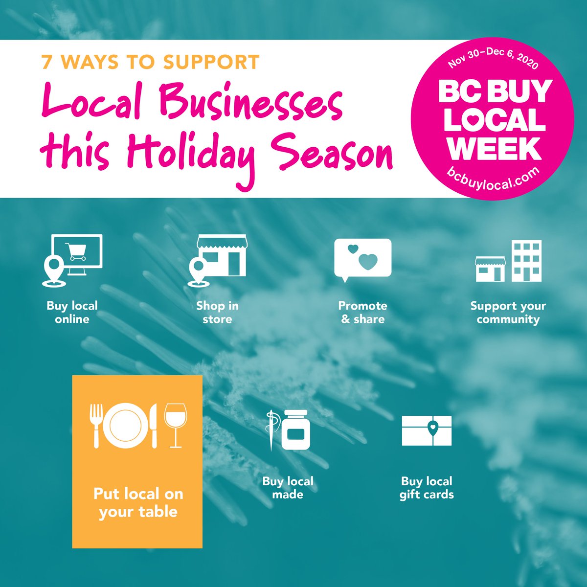 Buy Local Week is Here!
This season, there's no better place to shop local than our #WinterFarmersMarket in #WestVancouver, Fri., Sat. and Sun.
#buylocalbc #bcbuylocal #eatdrinkbc #ediblevancouver #bctastesbetter #yvrprep #eatlocal #eatdrinkbuybc  #HolidayMarkets #WinterMarkets