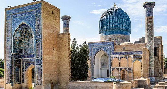 No thread of this kind would be complete without Amir Timur (Tamerlane). He is buried in the Gur-e-Amir mausoleum together with some of his and grandsons, and his spiritual teacher. The actual crypts are in a chamber beneath the stones (note Timur's jade stone)Samarkand 