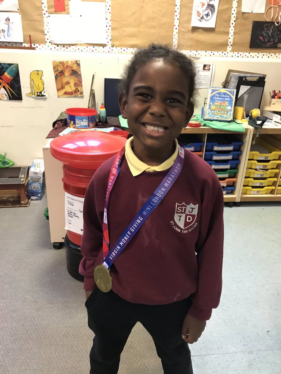SjtdprimaryP's tweet photo. Thank you @_thedailymile and @LondonMarathon for our lovely certificate. We are so proud of all our students from Reception all the way up to Year Six. @SJTDPrimary @SJTDReception https://t.co/eicndQsLXV