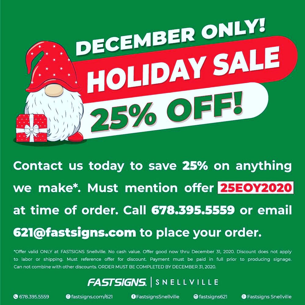 FASTSIGNSSnell's tweet photo. Here's what starts TOMORROW! Tell all your friends! Read the fine print... #peace #love #signs #fastsigns #snellville https://t.co/ReDWIPErY9