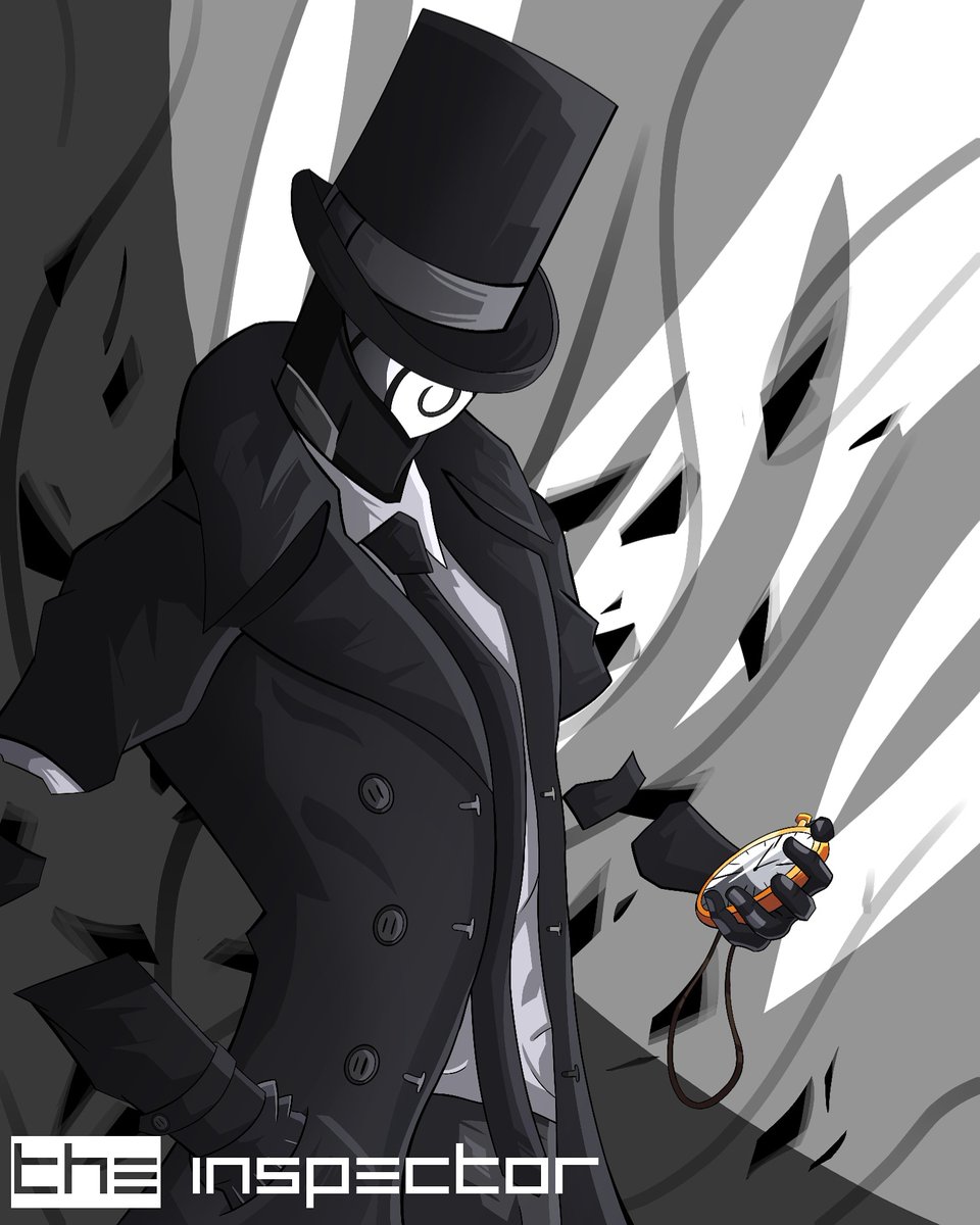 ZENOSXNE's tweet photo. The Inspector - A Non human entity #oc #myart https://t.co/jUrenR6sDb