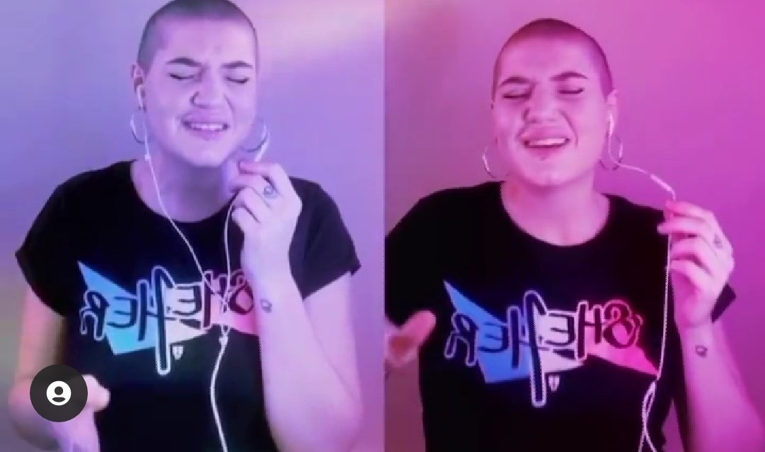 vimteract's tweet image. Great to see XAHLI in her Vimteract pronoun t-shirt! Make sure you check out her awesome new single 'Anxiety' now 😎

Head to her xahlimusic on Insta to hear her in full flow! 

#vimteract #pronounsmatter #makeastand #pronouns #sheher #ethicalstyle #veganclothing #veganstreetwear