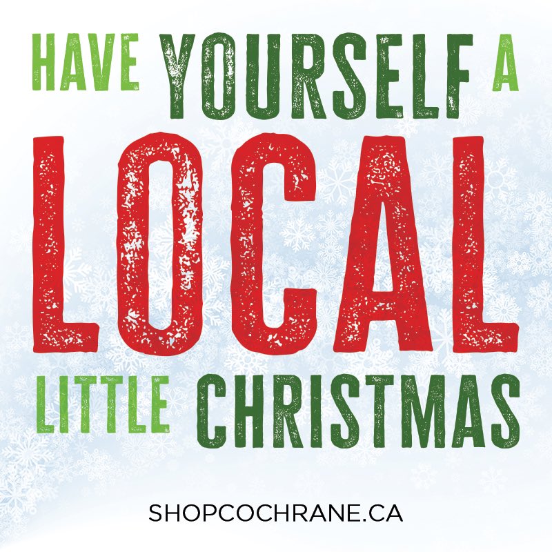 When you support small business, you’re supporting a dream! 
Find great local gift ideas in Cochrane’s Gift Guide! Find it online at shopcochrane.ca #ShopCochrane #SupportLocal #ProudlyCochrane #LoveLocal