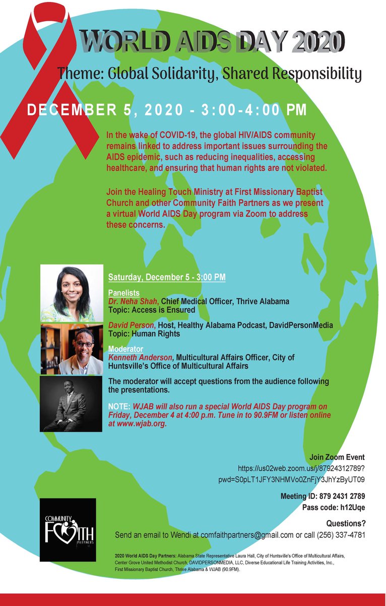 RSVP for the Virtual #WorldAIDSDay In Huntsville facebook.com/events/s/virtu…