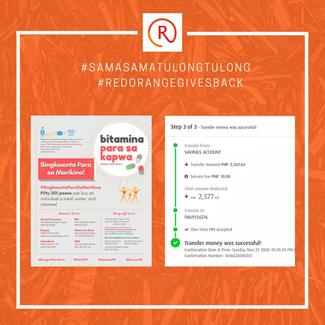 redorangeph_'s tweet photo. Our campaign has officially ended. Thank you very much to those who shared and helped ❤️

“No act of kindness, no matter how small, is ever wasted.” - Aesop

#donationdriveph 
#donationdrive https://t.co/a7RcJdOK10