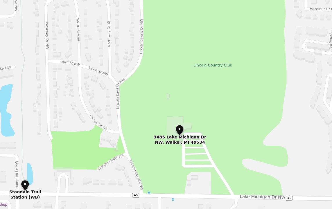 mmaaaddgr's tweet photo. Another attempt at developing the Lincoln Country Club location adjacent to the Standale Laker Line station. 462 units... but very sprawly; so much asphalt. π #LakerLine #Development #WalkerMI #StandaleStation https://t.co/fd49t74QMP