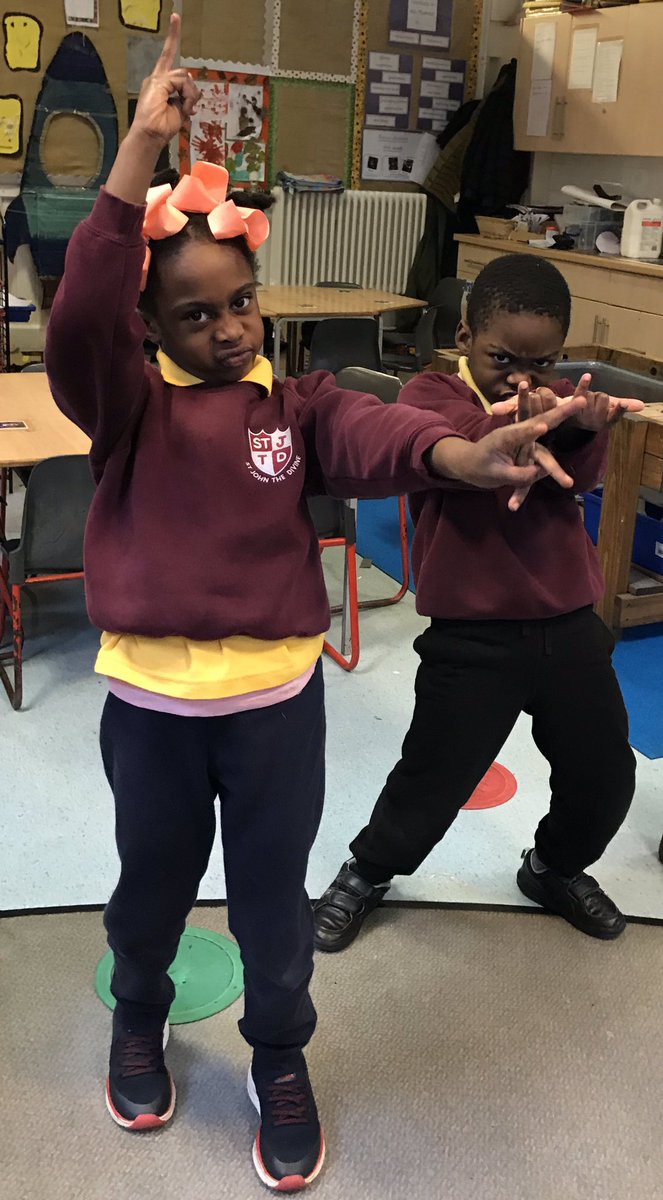SjtdprimaryP's tweet photo. Can you guess our superheroes? Our amazing Reception pupils developing their superhero dance. Well done everyone! @SJTDPrimary @SJTDReception https://t.co/vdvsppjIvs