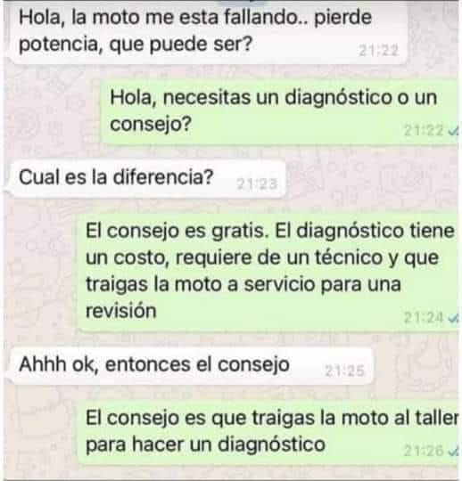 VMoncholi's tweet photo. Vale para casi todas las profesiones... https://t.co/DMljOwuFk0