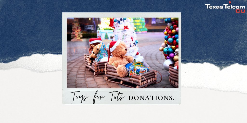 #ToysForTots donations are still being accepted! 🎁 Embrace the #SeasonOfGiving and donate a toy for a child in need. 🧒 Giving is the best gift of them all! Don't forget, donations will not be collected after December 9. 🎄
#Donate #ChristmasPresent #ChristmasSeason https://t.co/5xvm519QWk