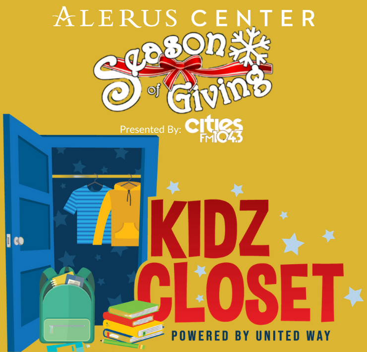 Our Kidz Closet Drive is OPEN and taking donations until Friday, December 18th 🧥 Drop off winter essentials for children at Entrance 1 for #SeasonofGiving https://t.co/Ja7xVwTpWC
