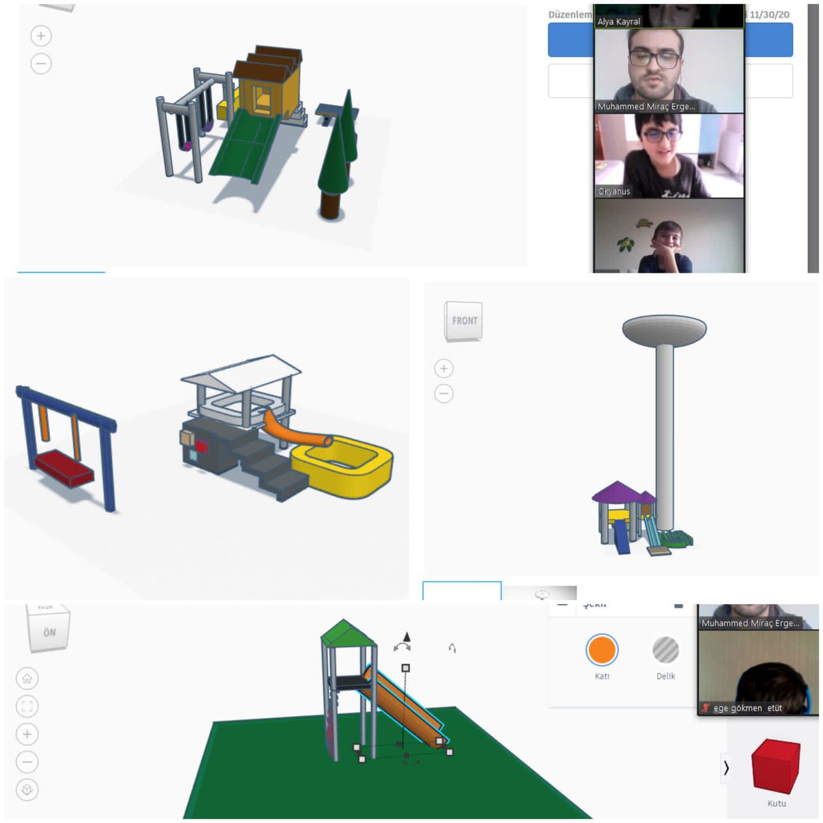 bahcesehir45's tweet image. "Üç boyutlu park tasarlıyorum "
🎡🎢🎠
Robotik Kodlama Kulübümüz Tinkercad uygulamasındaki üçboyut çalışmalarına bu hafta kendi parklarını ekledi. @fatlihann @nurdanzorer @duygubiyikoglu @busraaltuntasbk #heranimdabahcesehir
#codingbk
