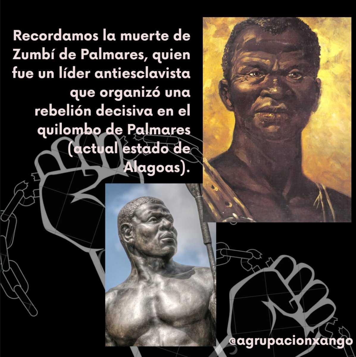 AFROXANGO's tweet photo. En el mes del día de la consciencia negra https://t.co/WqTSFB2Ftd
