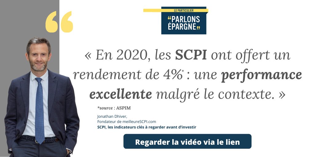 🎥 VIDÉO - <a href="/jonathan_dhiver/">Jonathan Dhiver</a> , fondateur de <a href="/MeilleureSCPI/">Meilleure SCPI</a> , vous donne les clés pour investir au mieux dans une #SCPI ! 

👉 leparticulier.lefigaro.fr/article/scpi-l…