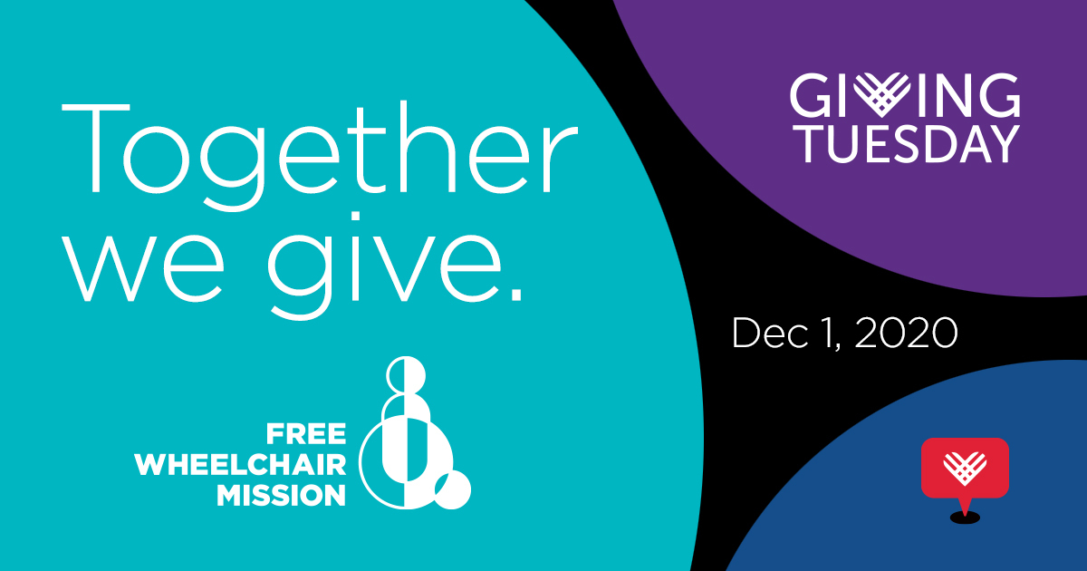 FWMission's tweet image. Get ready to give!

Tomorrow, on GivingTuesday, join us to give the gift of mobility to transform lives. 

Tag a friend below to invite them to participate in GivingTuesday!

#GivingTuesday #GiftOfMobility #wheelchairs #DoGood #GiveBack #nonprofit #charity