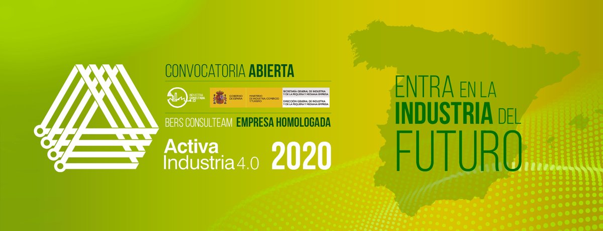 bersconsulteam's tweet photo. Abierta la Convocatoria de Ayudas a la Industria Conectada 4.0 en Extremadura. Plazo: Hasta el 12 de enero de 2021
97% de subvención para desarrollar planes de transformación digital, industria 4.0 e informes técnicos homologados
Toda la información aqui
https://t.co/bpSQFCOM9J https://t.co/ibbwC3puWZ