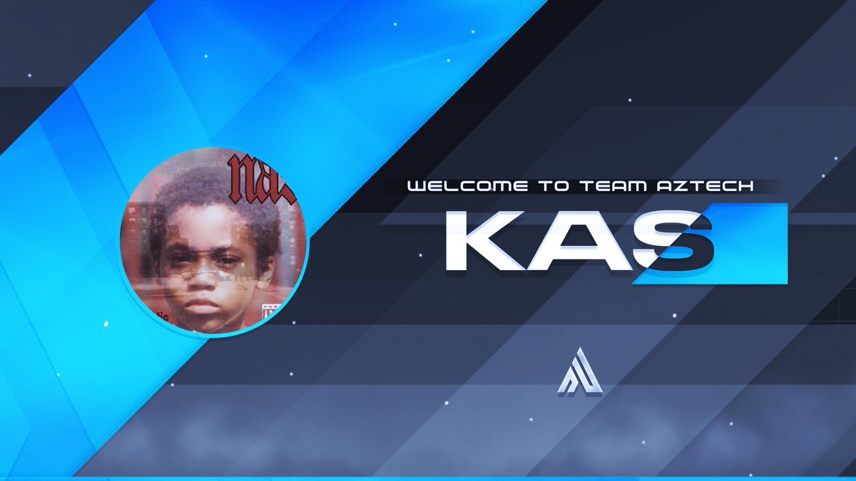 Aztechesports's tweet photo. Welcome @KasTooShort Our Newest Addition to the Aztech Management Team💫

#AztechArmy https://t.co/Z7CZ1PprnM