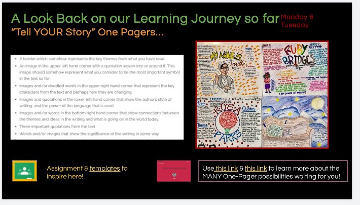 JuliaFliss's tweet photo. Using @PrinceEa’s “What is School For?” to ignite our learning adventure today.
So. Much. Truth. 🔥
#ChallengeDay #WhatIsSchoolFor #YourStory #OnePagers #BrickInTheWall #ShiftTheSystem
@WorldProfessor @shorejaneshore https://t.co/j4K7AkcwYp