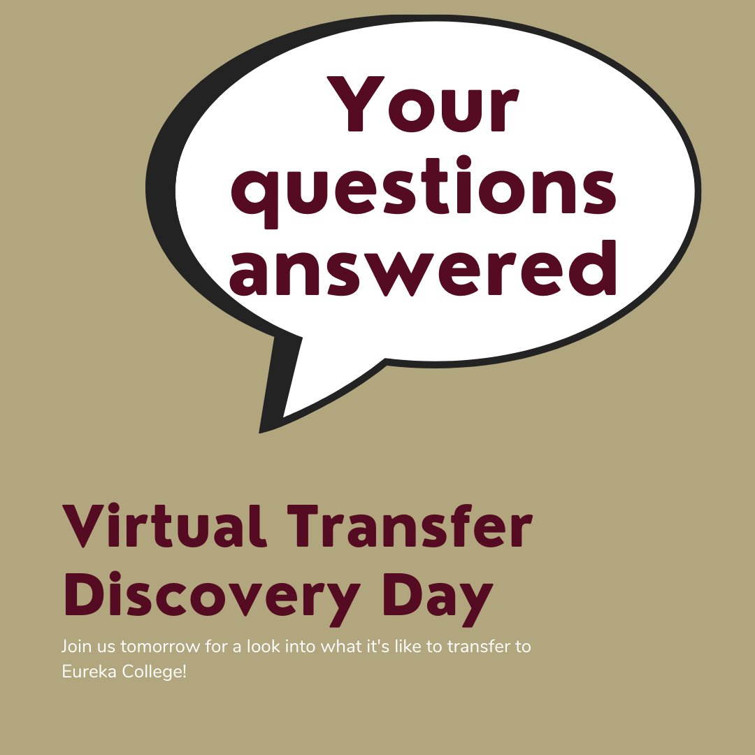 Calling all transfers! Join us tomorrow at 6:30 for a Transfer Specific Virtual Discovery Day. Register online or give us a call at 888-438-7352.

sforce.co/2FNGzJc