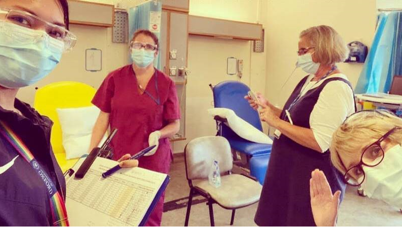 ndorms's tweet photo. Earlier this year, @OxfordVacGroup put out a call for people to join their team developing the #OxfordVaccine. Six amazing @ndorms nurses stepped up to join the fight against #COVID19. Find out about their experience in our latest blog post. https://t.co/f1j9KPOzE8 https://t.co/1nG4d4agf9