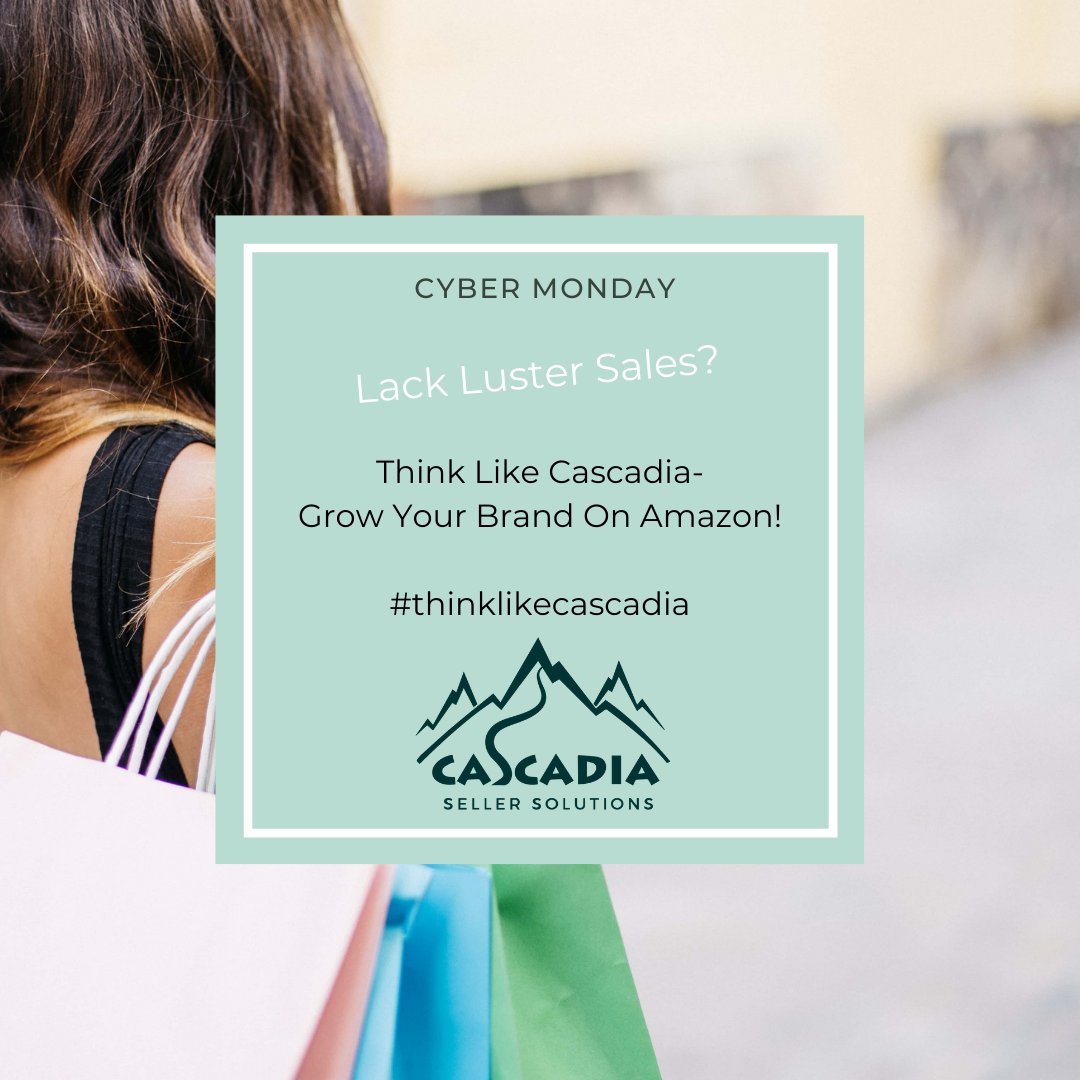 thinkcascadia's tweet photo. Ready To Succeed On Amazon? 
Cascadia Seller Solutions: https://t.co/qfd0Wa5z9G
#thinklikecascadia #succeedonamazon #cybermonday https://t.co/zXiezjBTND