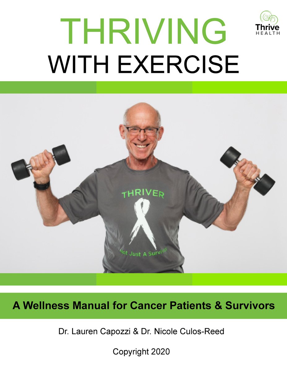 abletothrive's tweet photo. We are beyond excited to announce our NEW and FREE Thriver Manual – “Thriving with Exercise – A Wellness Manual for Cancer Patients &amp; Survivors" #CancerResource #ExerciseForCancer #Wellness https://t.co/V859szXRaA