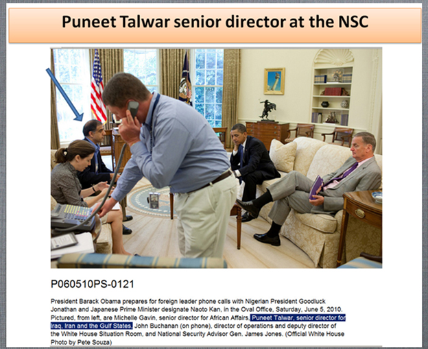 31)April 22, 2009—Parsi’s email to Puneet Talwar requesting a meeting at the White House to brief him on a secret meeting between Iranians and Americans in Amsterdam on April 19, 2009, and another meeting between Iranians and the Israelis.