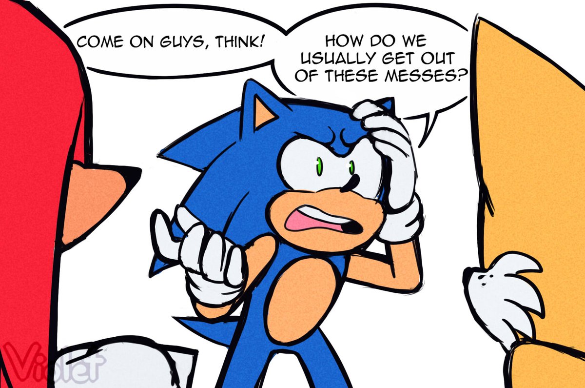 He's right, Sonic 