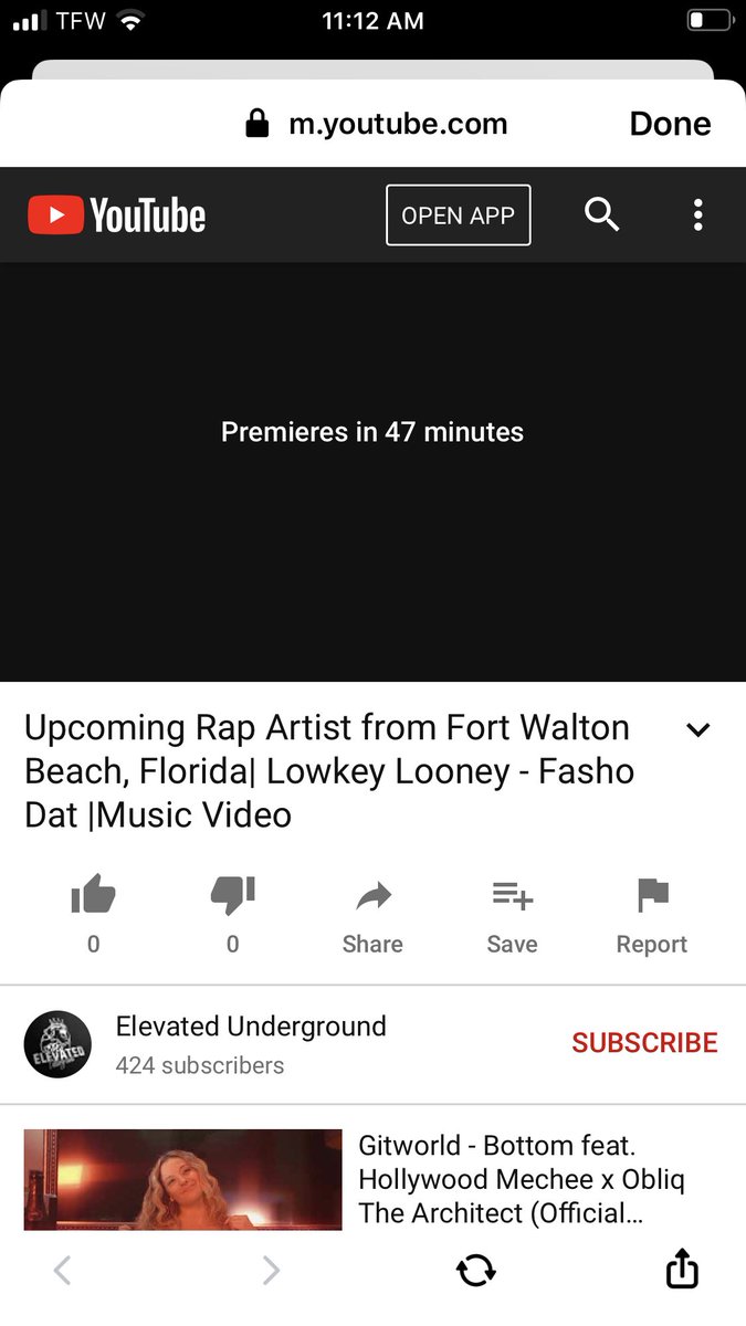 Lowkey__Looney's tweet photo. “FASHO DAT” OFFICIAL VIDEO DROPPING AT NOON 😈 https://t.co/D2rRYvP9vN