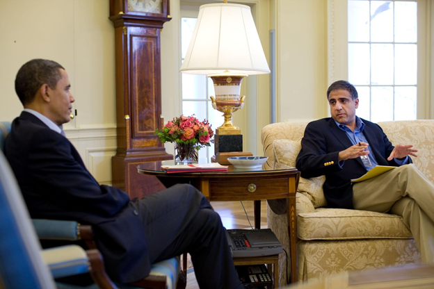 32)Puneet Talwar served as the Assistant Secretary of State for Political-Military Affairs from 2014 to November 2015.Talwar served as a top Middle East advisor to Barack Obama and played a central role in the backchannel diplomacy that produced the Iran nuclear deal.