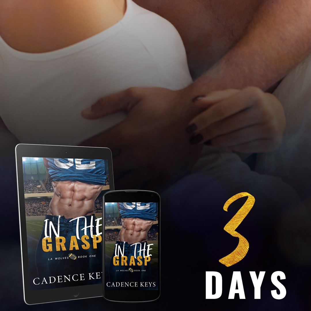 Let the freak out commence....T-minus 3 days until RELEASE DAY!

#amwritingromance #romanceauthor #debutnovel #inthegrasp #LAWolvesSeries #contemporaryromance #sportsromance #secondchanceromance #steamy #readromance #writer