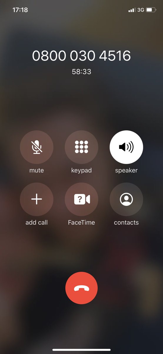 Got a letter from <a href="/HSBC_UK/">HSBC UK</a> saying that if they can’t safeguard check my business account, they’ll close it in Jan and that I should call this number to avoid it. Here’s how long I’ve been on hold and still no answer. Crippling small businesses with bureaucracy, I’m out.