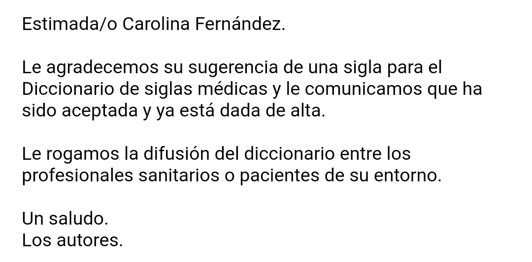 c__nicolau's tweet photo. Yo ya soy feliz.
Diccionario de Siglas Médicas y otras abreviaturas
#SEDOM https://t.co/GcJwIr6tDf